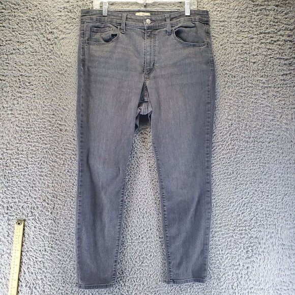 Universal Thread Jeans Womens 14 Gray High Rise Skinny Denim Stretch - Picture 1 of 11